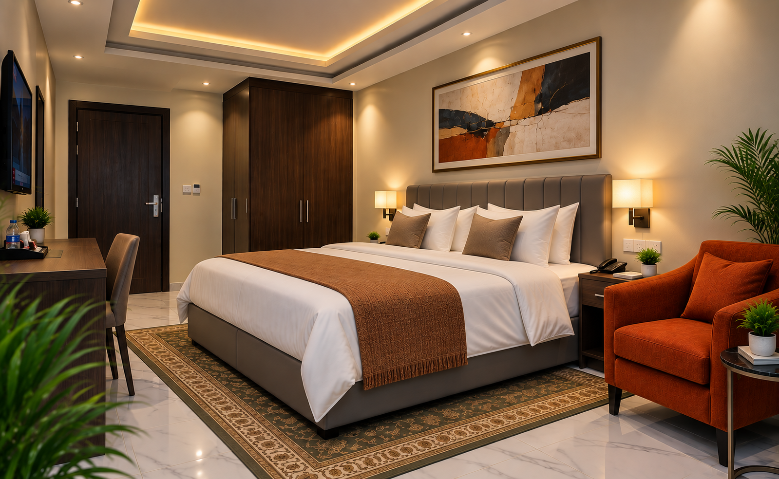The Classen guest room