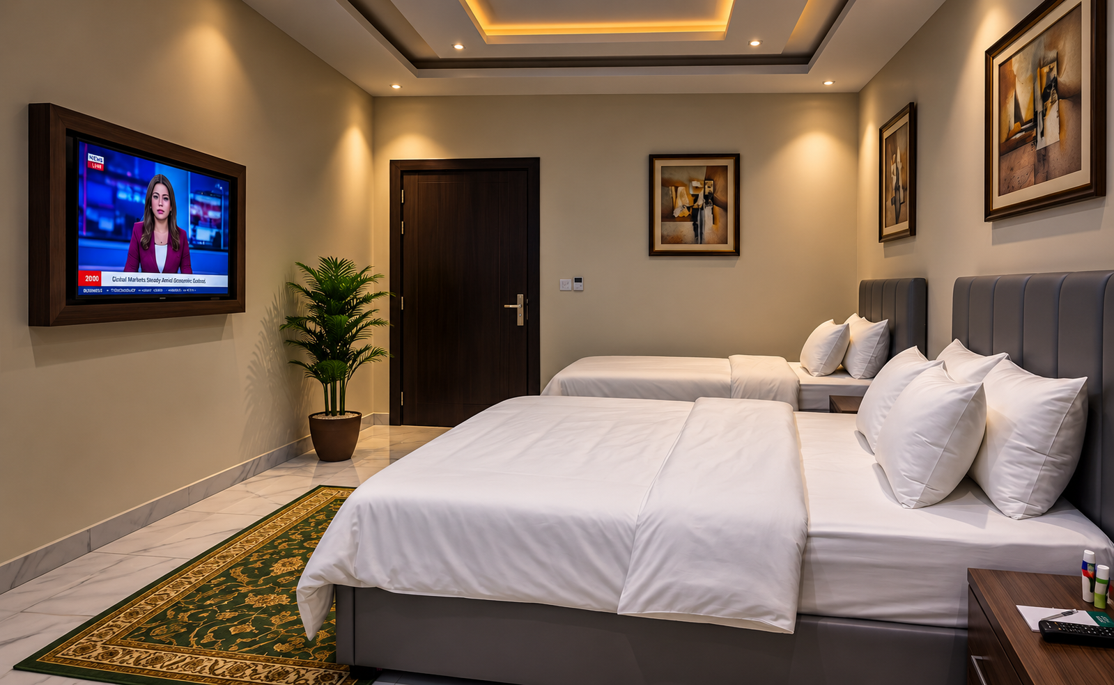 The Classen guest room