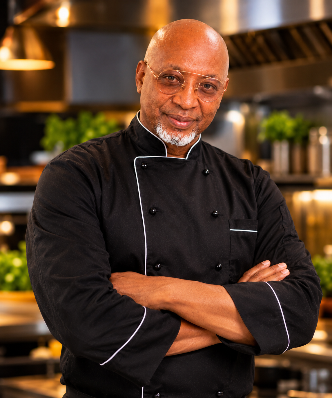 Chef portrait placeholder — replace with an approved Chef H photograph